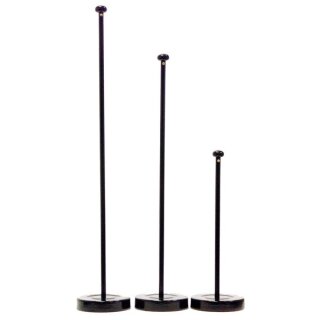 Wimpelständer schwarz 50 cm