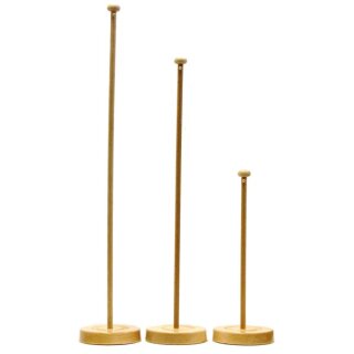 Wimpelständer naturfarben 60 cm