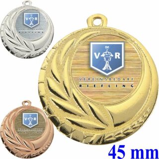 Medaille 13963 gold Aufkleber