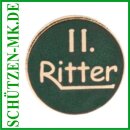 Abzeichen 2.RITTER, Messing, massiv geprägt,...