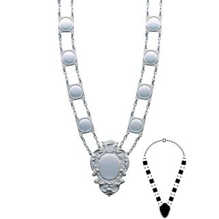 Schützenkette versilbert