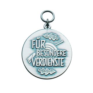 Medaille 40200, Für besondere Verdienste", mit Öse und Ring"