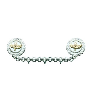 Kette 12290 zum Anhängen von Orden, versilbert