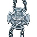 Schützenkette altsilber,