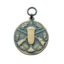 Medaille 21863, mit Öse und Ring, Ø 33 mm