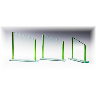 Glastrophäe aus 3er Serie 6767X