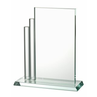 Glastrophäe aus 3er Serie 16W48