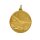 Jagdmedaille "Rothirsch" vergoldet Text