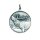Jagdmedaille "Rothirsch" bronzefarbig Text
