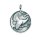 Jagdmedaille "Auerhahn" bronzefarbig Text