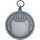 Medaille 51765, mit Öse und Ring altsilber Text
