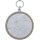 Anhänger 41068, mit Öse und Ring versilbert Jahreszahl
