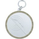 Anhänger 62326, mit Öse und Ring versilbert ohne