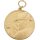 Medaille 14229, mit Öse und Ring, Ø 39 mm vergoldet ohne
