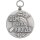 Medaille 21736, "Dem besten Schützen", mit Öse und Ring, Ø 39 mm altsilber ohne