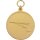 Medaille 52063, mit Öse und Ring vergoldet Jahreszahl