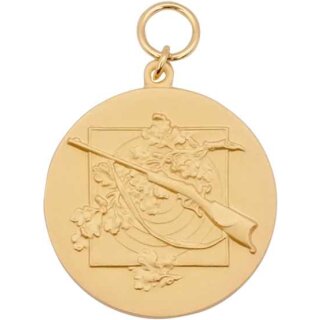 Medaille 12549 vergoldet ohne