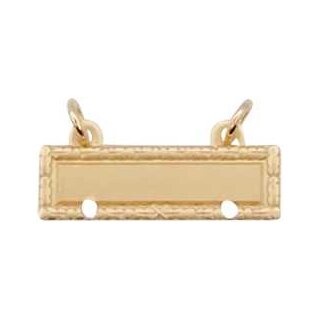 Anhänger 32719, mit Öse und Ring vergoldet ohne