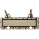 Anhänger 32719, mit Öse und Ring bronze ohne