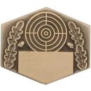 Abzeichen 84085 bronze mit langer Nadel Jahreszahl