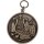 Medaille 54450, mit Öse und Ring bronze Text