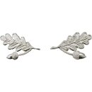 Paar Eichenlaub 00394 versilbert