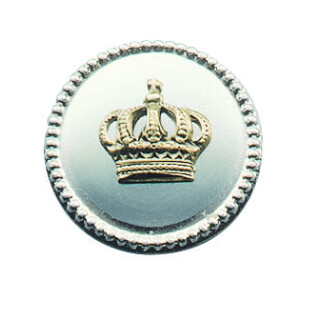 Abzeichen Insignie "Krone", Auflage mit langer Nadel