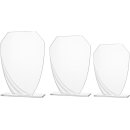 Glastrophäe aus 3er Serie 18570 21 cm Lasergravur