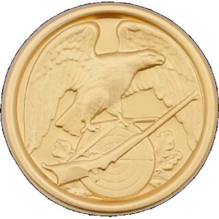 Schnurplakette 10584 vergoldet