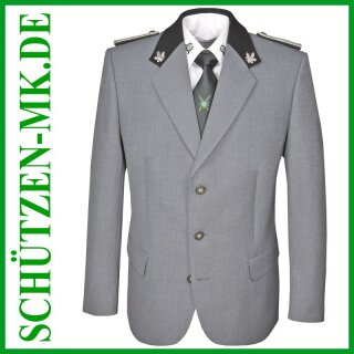 Schützenjacke "Hubertus", mittelgrau 52