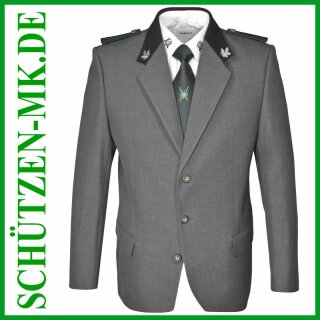 Schützenjacke "Hubertus", dunkelgrau meliert 50