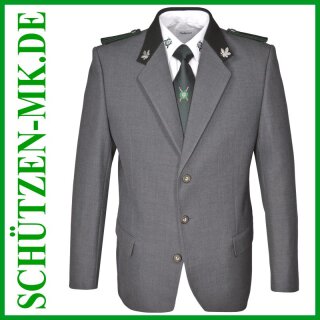 Schützenjacke "Hubertus", dunkelgrau meliert 54