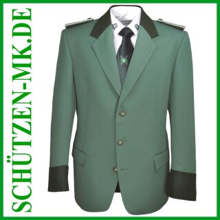 Schützenjacke "Albert", schützengrün, mit Rückenriegel 35