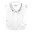 Schützenhemd "Hubertus", 1/1 Arm, weiß, mit Stick 51