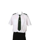 Schützenhemd "Hubertus", 1/2 Arm, weiß, mit Stick 39