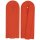 Schulterklappen, runde Form, Filz rot