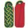 Schultergeflecht, Meistergeflecht, Soutache grün, Kordel gold, Filz rot