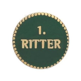 Abeichen A39.21, "1. Ritter" mit langer Nadel