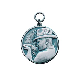 Medaille 14228, mit Öse und Ring, Ø 28 mm