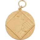 Medaille 14263 vergoldet Text