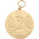 Medaille 62383 vergoldet Text