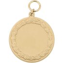 Medaille 11268 vergoldet Text