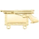 Abzeichen 43446, mit Sicherheitsnadel vergoldet Jahreszahl