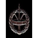 Abzeichen 12702 Lyra vergoldet mit Splint