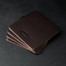 Leder-Coaster Set (4 Stück)