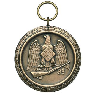 Medaille A44.8, Ø 40 mm bronze Text
