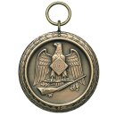 Medaille A44.8, Ø 40 mm bronze Text