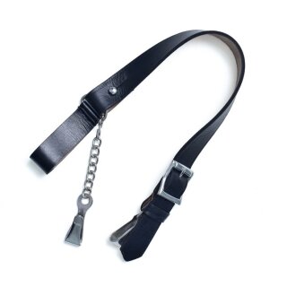 Trageriemen mit Kettchen, schwarz