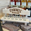 Schnapsbank 6er, incl. Pinnchen und Gravur O´Donnell