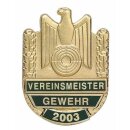 Vereinsmeisterabzeichen A 48.5, mit Sicherheitsnadel...
